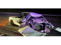 Erzurum'da iki araç çarpıştı: 5 yaralı