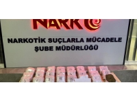 Kırıkkale'de kargo aracında 13 kilo 800 gram esrar bulundu