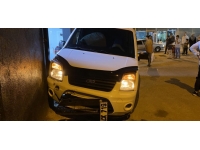 Adıyaman'da hafif ticari araçların çarptığı bisikletli çocuk yaralandı