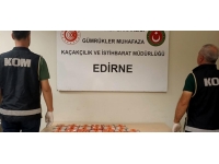 Edirne'de bir tırdan 15 kilo 250 gram uyuşturucu madde çıktı