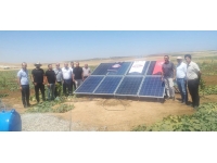 Siirt'te yüzde 50 hibe ile yaptırılan sulama sistemi faaliyete girdi