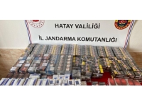 Hatay'da bir evden 1067 paket kaçak sigara ele geçirildi