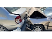 Sinop'ta zincirleme kaza: 2 yaralı