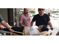 Firari hükümlü kadın polisten kaçmak isterken ayağını kırdı