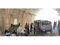 Tunceli'de çığ tünelinde iki otomobil çarpıştı: 4 yaralı