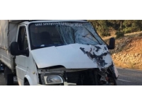 Mersin'de kamyonetle çarpışan motosikletin sürücüsü öldü