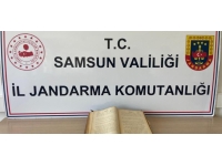Samsun'da tarihi eser niteliğinde Kur'an-ı Kerim ele geçirildi