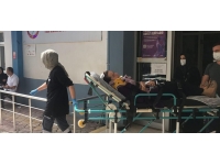 Giresun'da kaldırımda yürüyen kadının kafasına mermer düştü