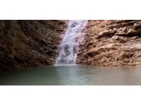 Orman yolu açıldı, şelaleler gün yüzüne çıktı