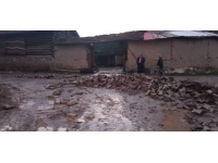 Domaniç'te şiddetli yağış 7 köyde sele yol açtı