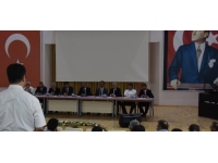 Karaman Valisi Akkoyun, okul müdürleriyle bir araya geldi