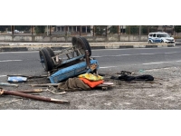 Sarıkamış'ta trafik kazası: 1 yaralı