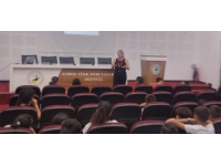 Halk Sağlığı Haftası kapsamında “Stres ve Öfke Kontrolü” adlı seminer yapıldı