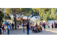 Aydın'da jandarma okulların çevresinde denetim yaptı