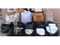 Dörtyol'da kaçak tütün ve makaron operasyonu