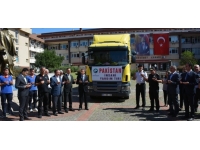 Sinop’tan Pakistan’a yardım tırı