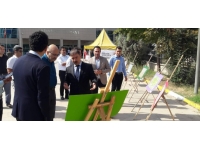 Kilis'te ebru sanatı sergisi