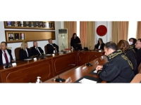 Kaza Mahkemesi Başkanlığına atanan Dağlı, Kıdemli Yargıçlığa atanan Güçlüer ve Yargıçlığa atanan Necdet yemin ederek görevlerine başladı