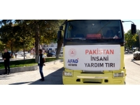 Kütahya’dan Pakistan’a ikinci yardım tırı