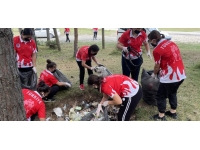 Milli boksörlerden çevre duyarlılığı