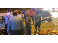 Çorum'da iki otomobil çarpıştı: 1 ölü, 4 yaralı