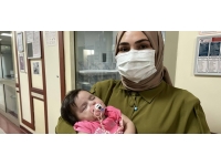 5 kez kan nakli yapılan bebek sağlığına kavuştu