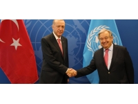 Cumhurbaşkanı Erdoğan, BM Genel Sekreteri Guterres ile görüştü