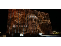 Troya Müzesi'nde 3D Mapping gösterimi