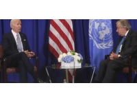 Biden, BM Genel Sekreteri Guterres ile bir araya geldi