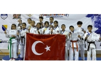 Minikler Balkan Judo Şampiyonası'nın ilk gününde 14 madalya