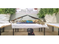 Bingöl'de 6 kilogram esrar ele geçirildi