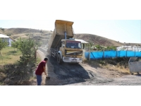 Sivas'ta kırsalda altyapı çalışmaları sürüyor