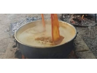 Şifa kaynağı pekmezler kaynamaya başladı