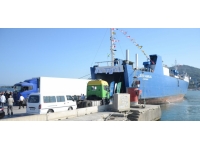 Ünye Limanı'ndan ilk ihracat Rusya'ya