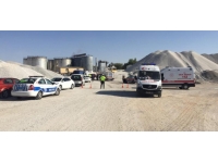 Konya'da asfalt şantiyesinde patlama: 1 ölü, 1 yaralı