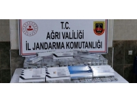Ağrı'da sigara kaçakçılığında kullanılan 6 araca el konuldu