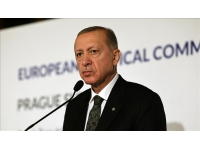 Erdoğan: Kıbrıs’ta çözüm Kıbrıs Türkü’nün egemen eşitliği ve eşit uluslararası statüsünün tescili ile mümkün
