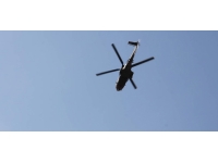 Muş'ta askeri helikopter ceviz ağacından düşen genç için havalandı