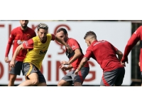 Galatasaray Kayserispor maçın hazırlanıyor