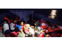 Çanakkale açıklarında 38 düzensiz göçmen kurtarıldı