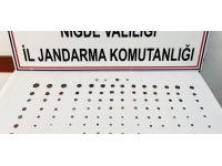 Niğde'de 211 sikke ele geçirildi