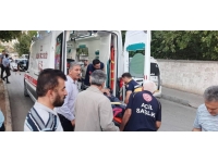 Otomobilin çarptığı yaya yaralandı