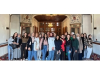 Yurtlarda kalan öğrenciler Karaman’ı gezdi