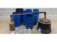 Tokat'ta 5 ton sahte alkol ele geçirildi