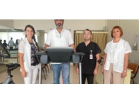 COVID-19 nedeniyle yürüyemeyen hasta 8 ay sonra adım attı