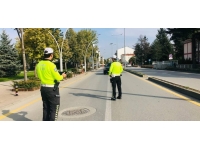 Yayalara yol vermediği dronla tespit edilen sürücülere ceza kesildi