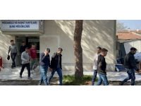 Erzincan'da 8 düzensiz göçmen yakalandı