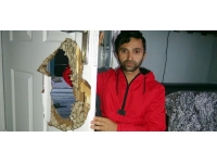 Kapıya 'Polis' diye gelen üç kişinin saldırısına uğradı