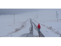 Kars'ta kardan sonra soğuk hava etkili oluyor