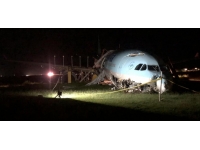 Filipinler'de yolcu uçağı pistten çıktı